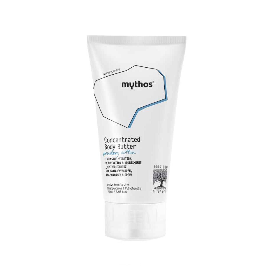 Unt de corp concentrat cu pulbere din bumbac, Mythos, 150ml
